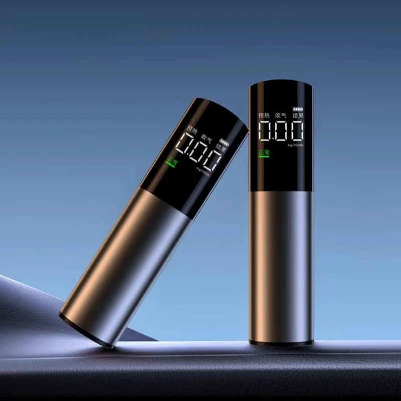 HOT Convenient Automatic Alcohol Tester Electronic Breathalyzer LED Display Portable Rechargeable Non-Contact Alcohol Test Tools