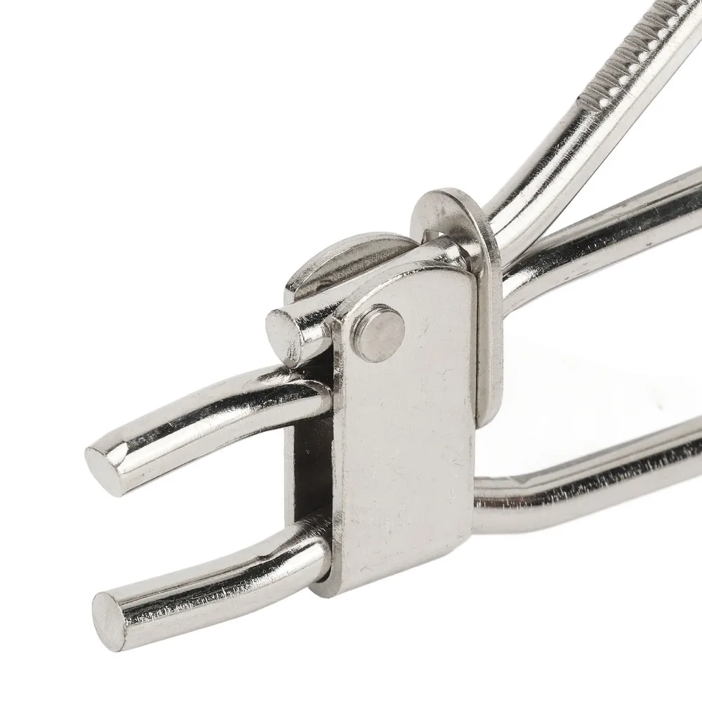 12mm Opening Brake Line Clamp Non-slip Handle Black Hose Pinch Off Pliers Compact Spring Loaded Fuel Hose Pinch Tool Brake Line