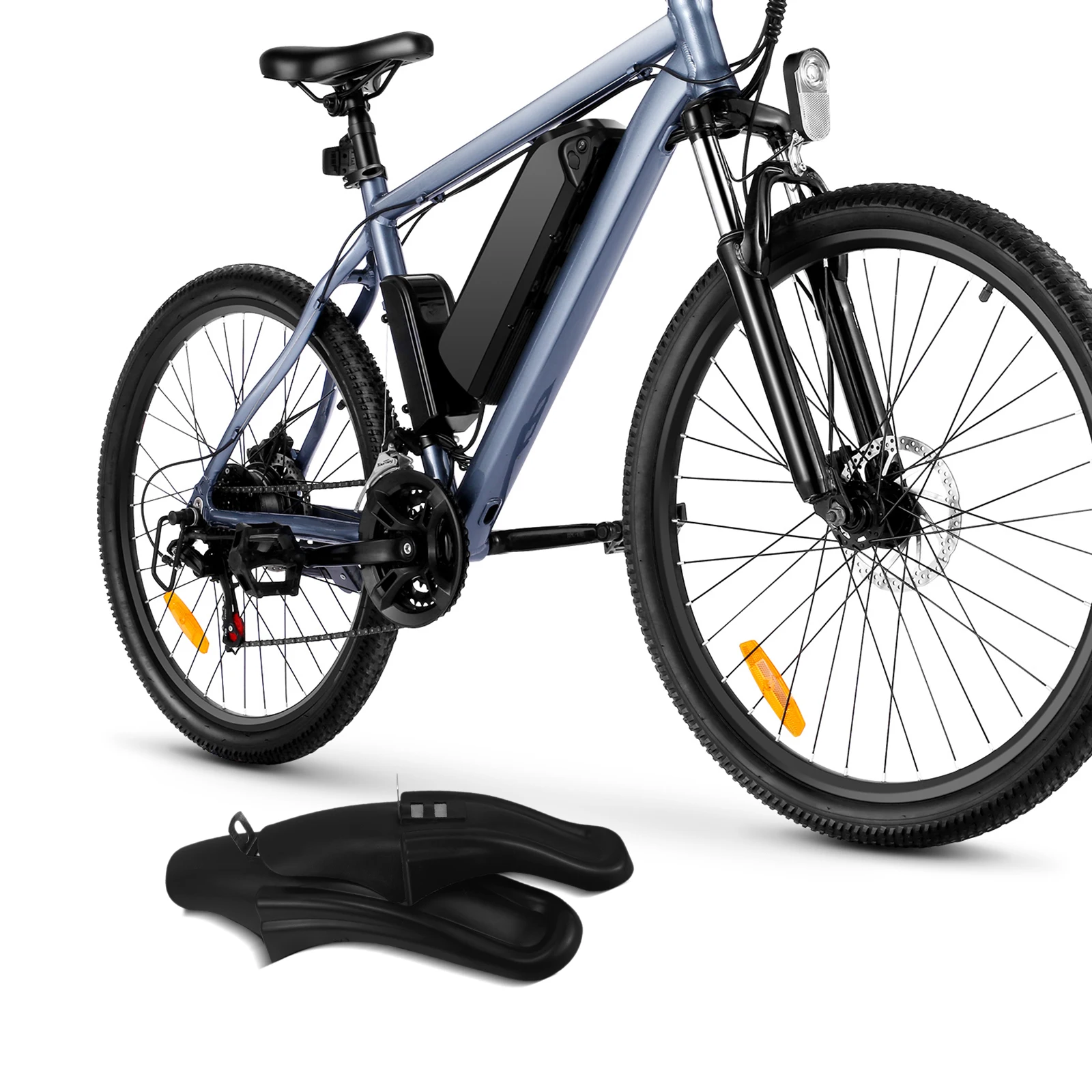 

Mountain Bike Mudguard Fenders Plastic Protection Plate Splash Guard Parts Accessories Front Rear Lightweight Design Excellent