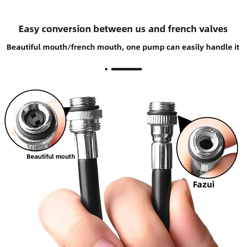 Mountain bike, moto, bici elettrica, pompa ad aria ad alta pressione, mini cestino di ricarica portatile per uso domestico, accessori per biciclette