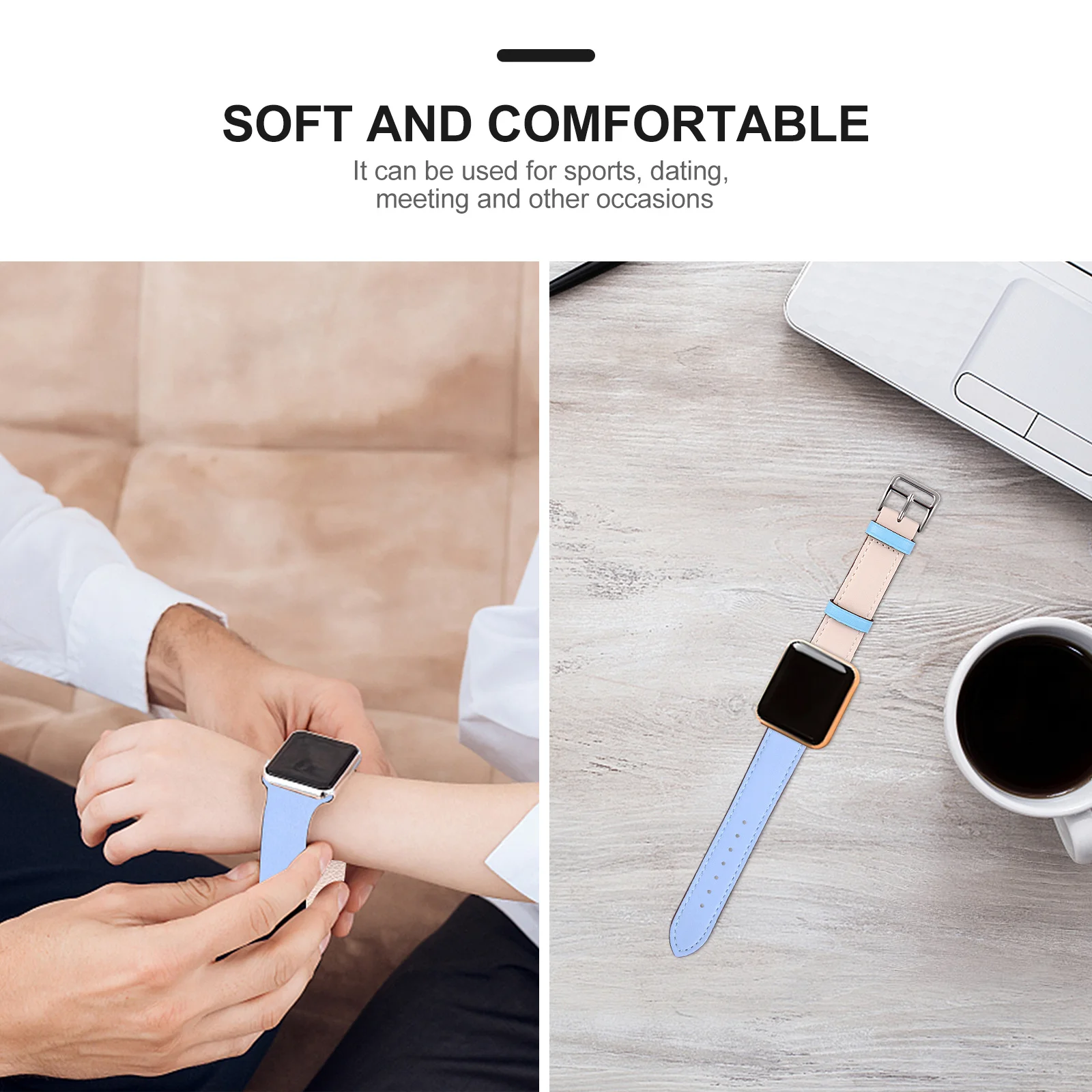 

Durable Watch Strap Compatible Venu Compression Molded Comfortable Watch Band Replacement