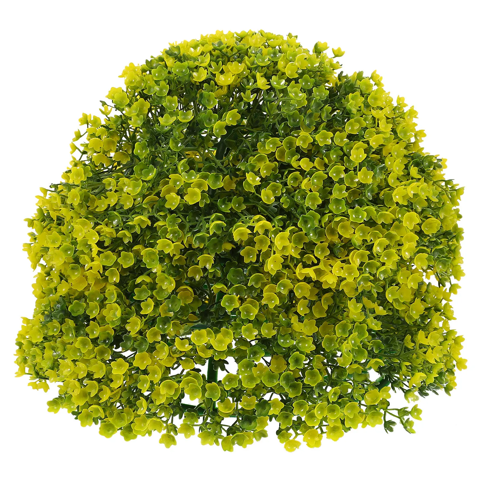 

Simulated Plant Balls Decorative Grass Ornament Indoor Outdoor Faux Plastic Boxwood Round Long Service Vivid Non Fading Safe