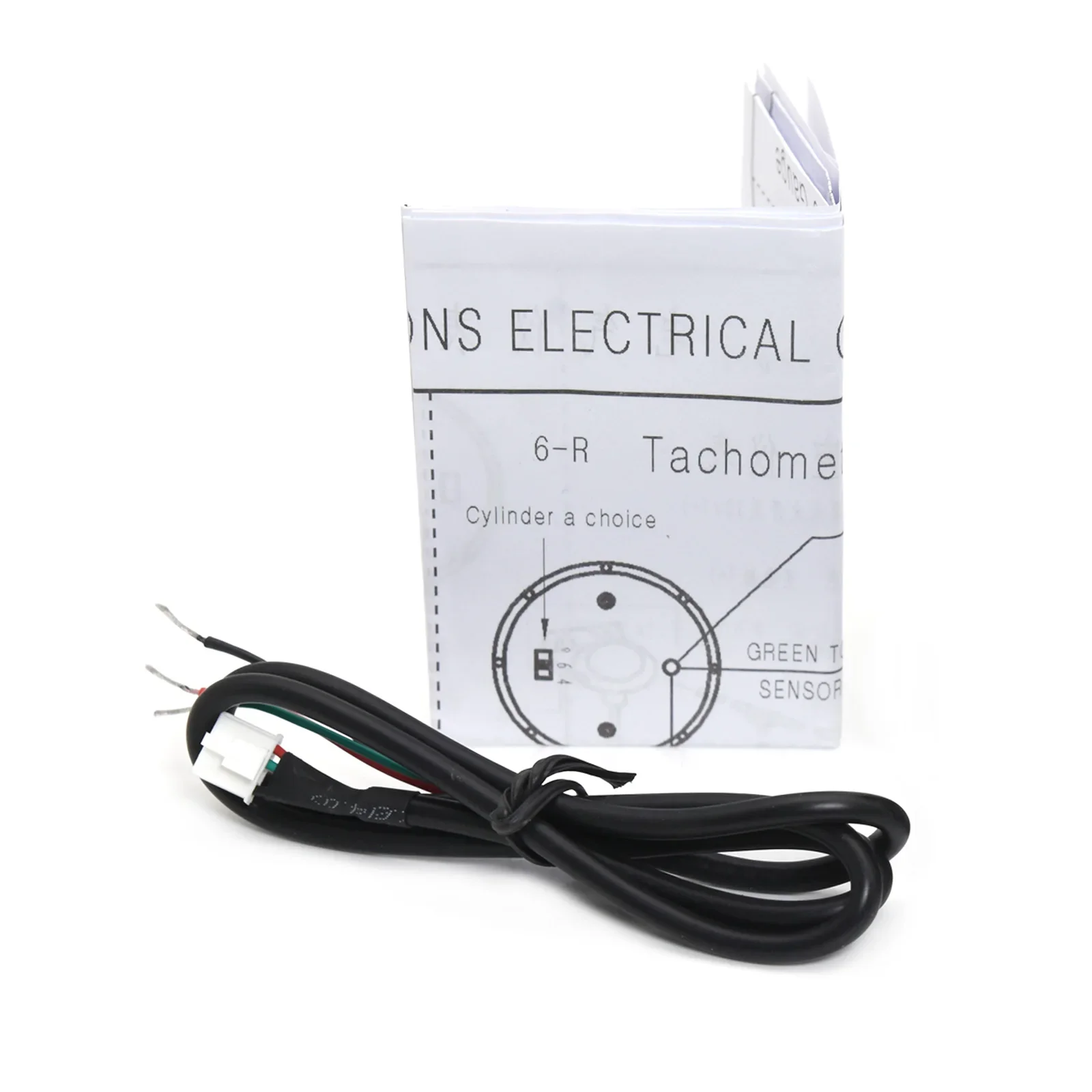 52mm Auto-Wassertemperaturanzeige 40-150 Celsius Wassertemperatur Blaues Licht Autoanzeige mit Warnalarm-Sensor Automotoranzeige 12V – Detail 9