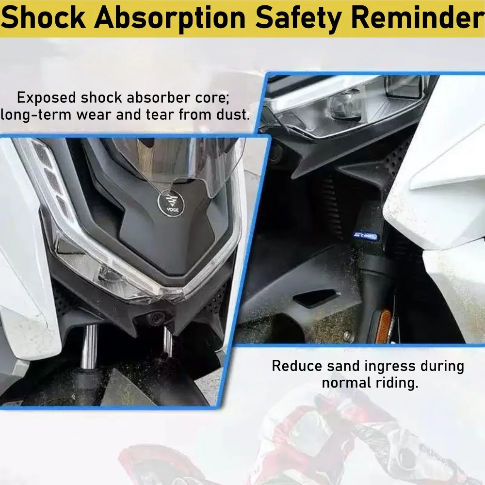 Suitable for VOGE SR250GT SR4 MAX front shock absorber cover, fork guard, and shock absorber protection shell.