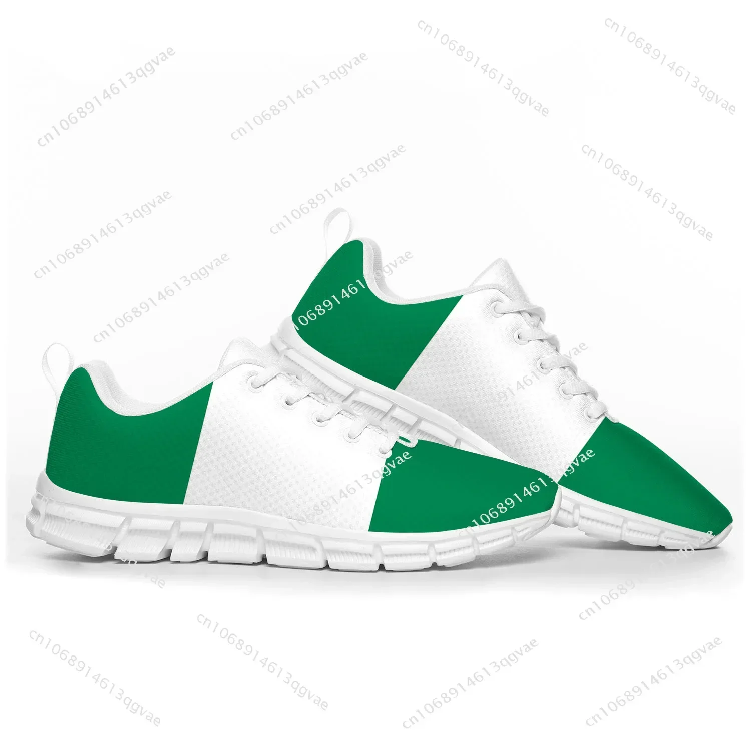 Nigerian Flag Sports Shoes Mens Womens Teenager Sneakers Nigeria Casual Custom High Quality Couple Shoes