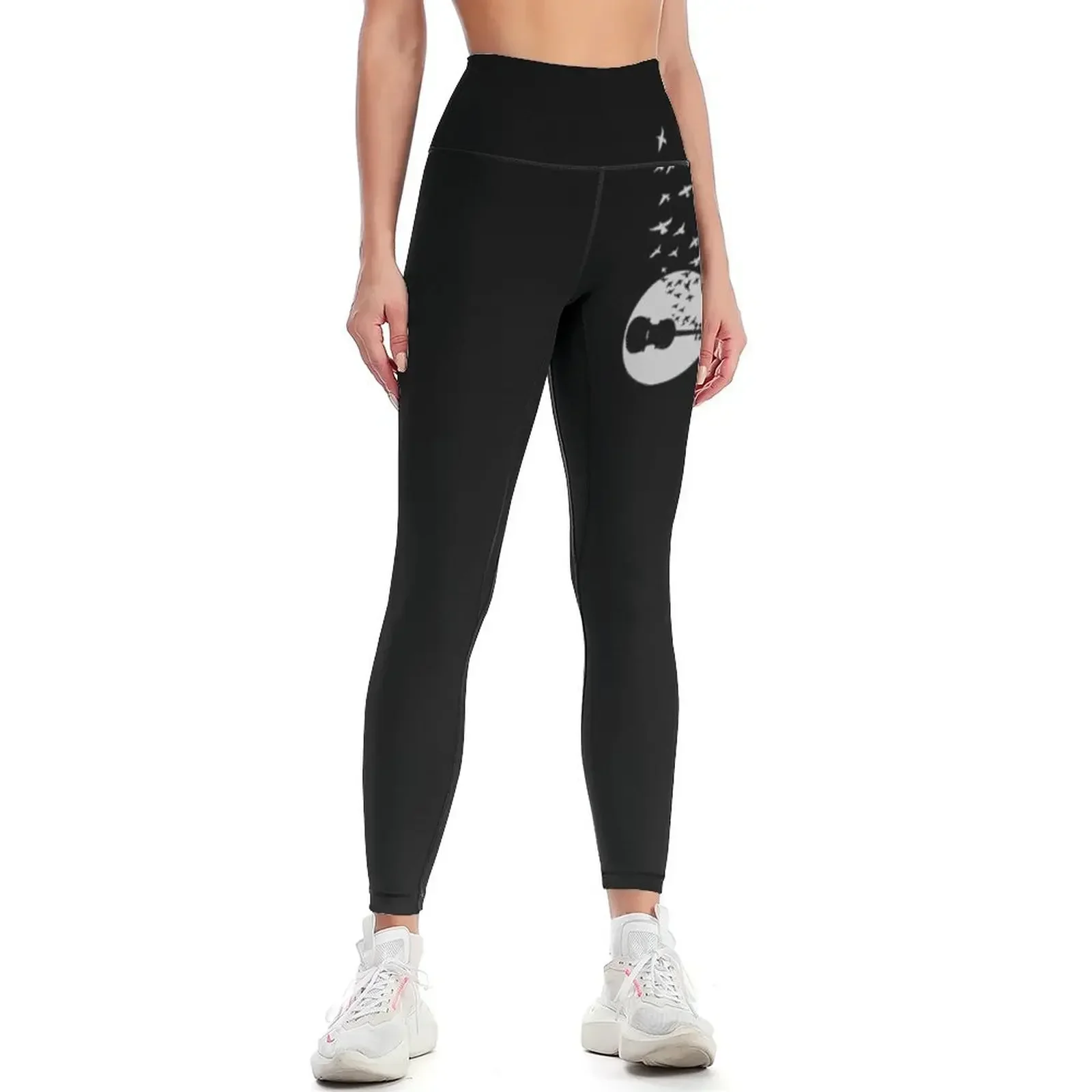 

Musical note - Violin Leggings Sports pants for Women's push up Pants sport Fitness woman Womens Leggings