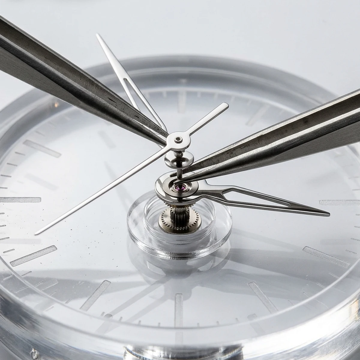 NH05 Watch Hands Hollowed Out Silver/Gold/Rose Gold Watch Needle Automatic Movement Watches Accessories Parts