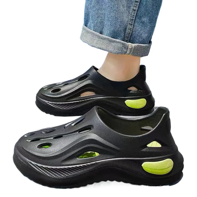 

Coconut Cave Shoes Men's 2025 New Summer Wear Thick-soled Non-slip Toe Slippers