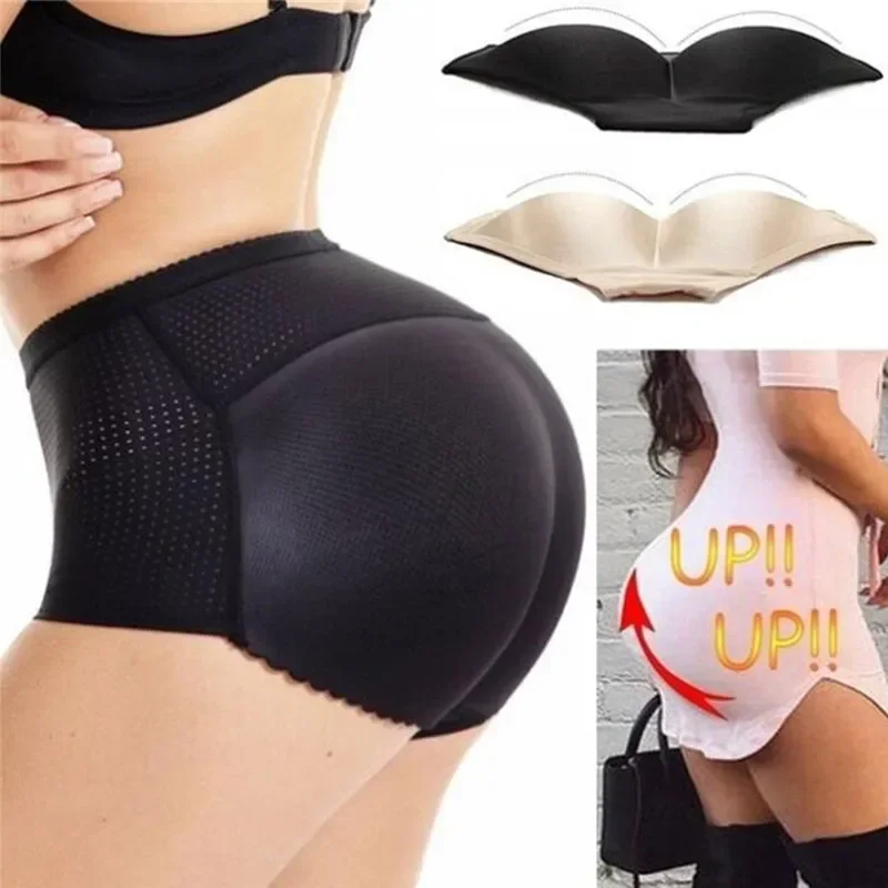 Breathable Underwear Sexy Women Padding Panties Bum Shapers Butt Lifter Shapewear Enhancer Hip Seamless Buttocks Fake Ass Waist