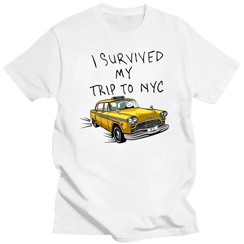 men Fashionable Shirts  Trending(1) Peter Parkers  I Survived My Trip to NYC Classic Style Shirt for Men   graphic men clothing