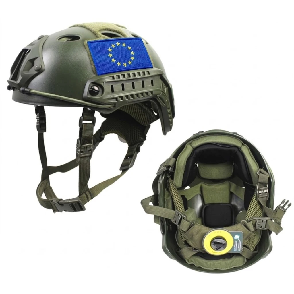 fastヘルメットエアガンmhヘルメットabsライト普通スポーツアウトドアpjエアガン射撃cs特殊警察防護装備