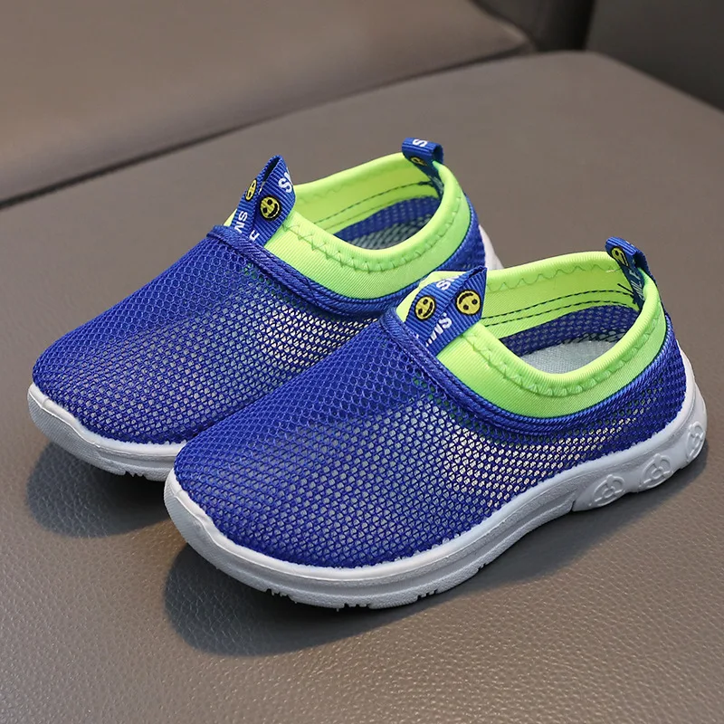 Summer Breathable Mesh Casual Shoes for Kids 2-10Years Boys Fashion Sport Shoes Girls Soft Bottom Running Shoes Student Shoes