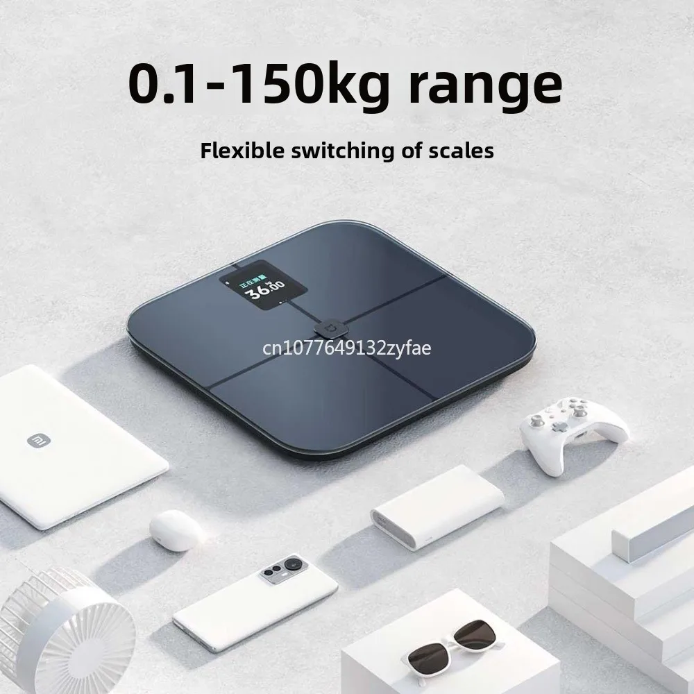 Xiaomi Body Fat Scale S400 Pro 3.5in TFT Color Screen Bluetooth5.1 Smart Home Body Composition Scale Work with Mi Home APP