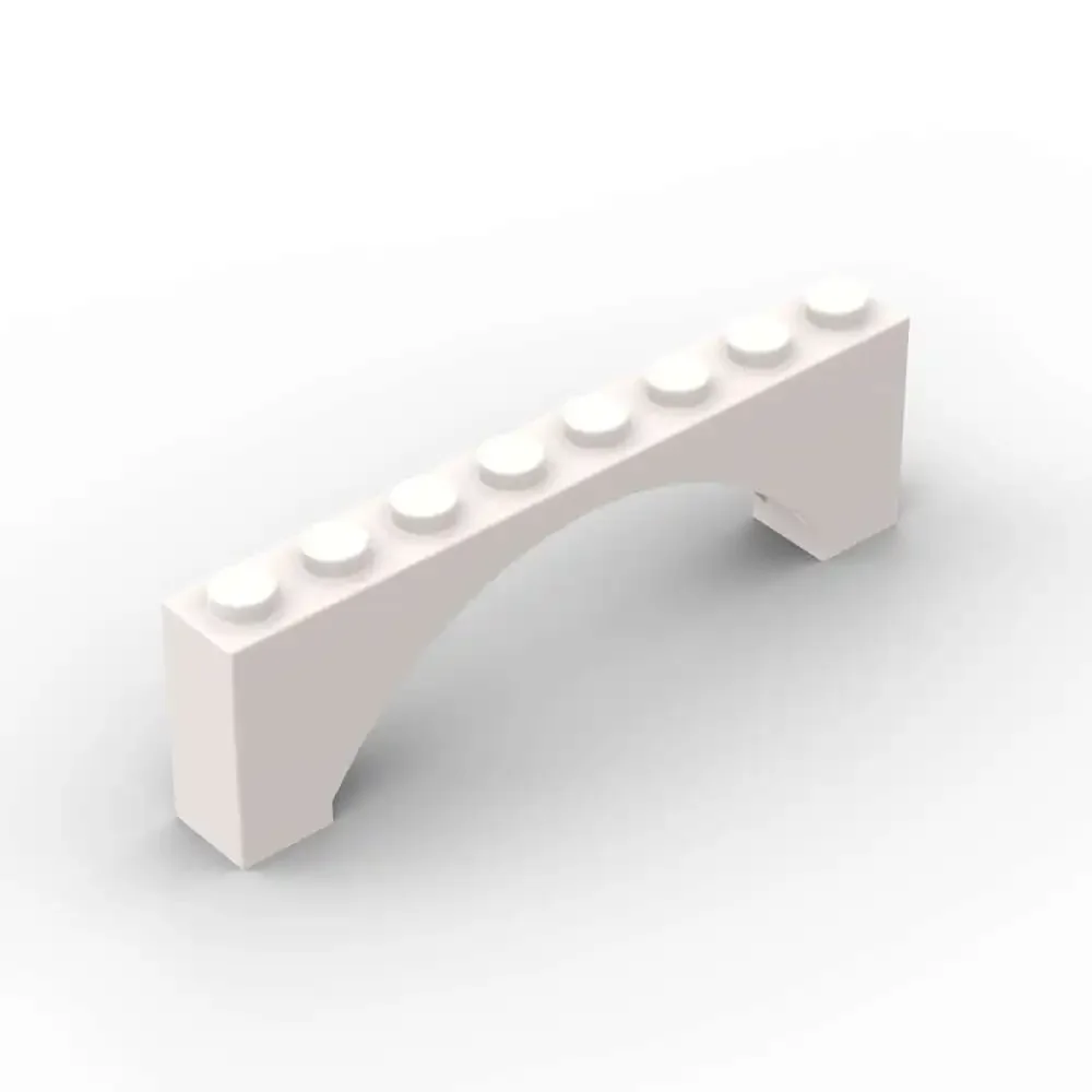 MOC 10 pièces pièces briques 16577 3308 arc 1x8x2 blocs de construction ensemble maison surélevée particules Puzzle bricolage jouet enfants anniversaire cadeau de noël
