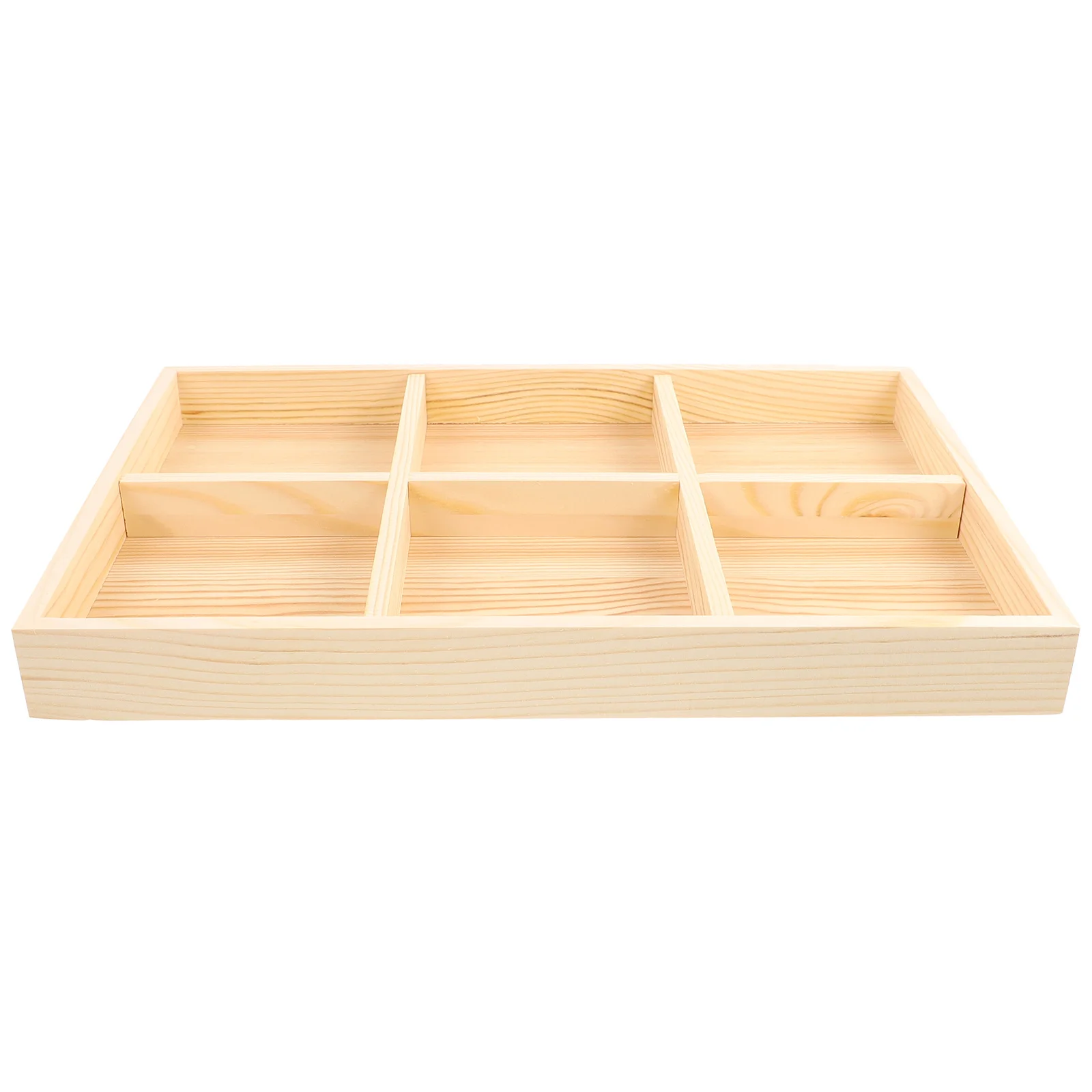 علبة عرض المجوهرات لوحة تخزين خشبية للخواتم والأقراط والقلائد والأساور والساعات ومفاتيح ديكور المنزل والمكتب والنوم #2