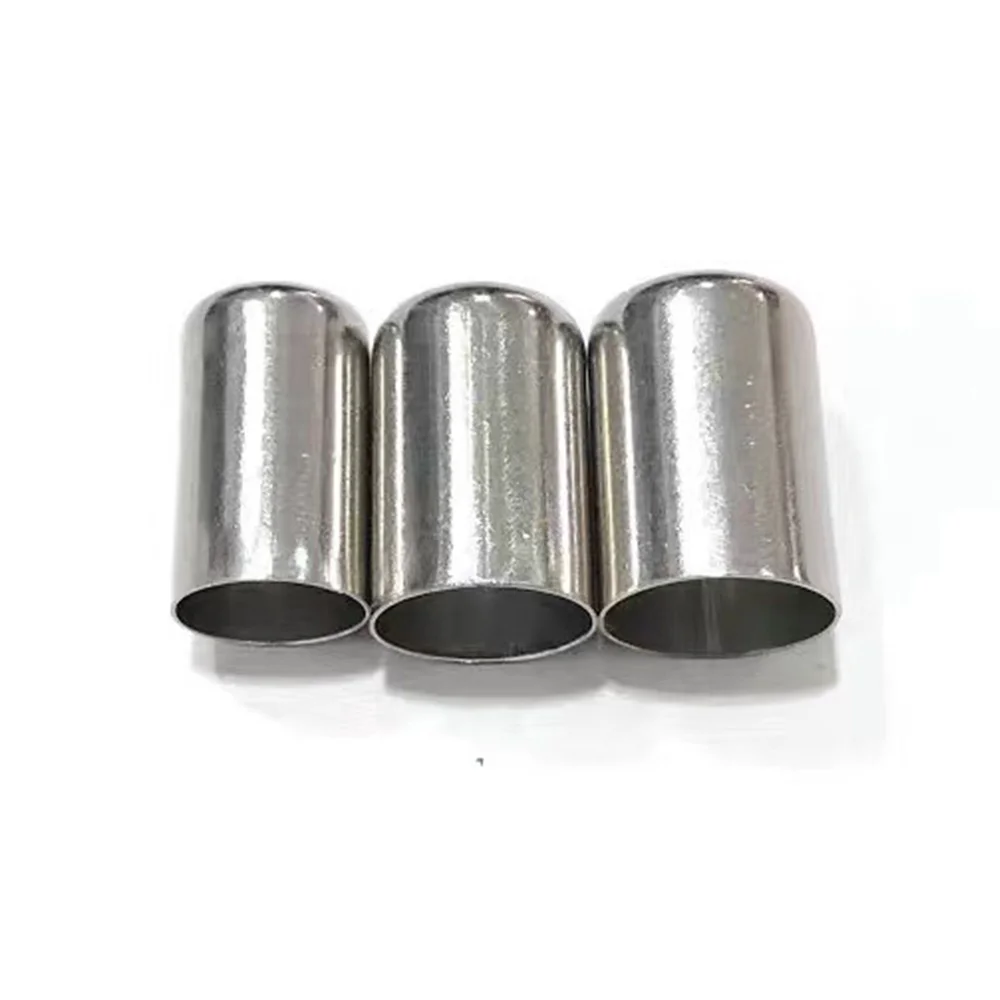 30Pcs-Pack High-Pressure Hose Crimp Tools Stainless Steel Sleeve Pipe Exhaust Connector 11.5MM -25MM Pipe Joiner