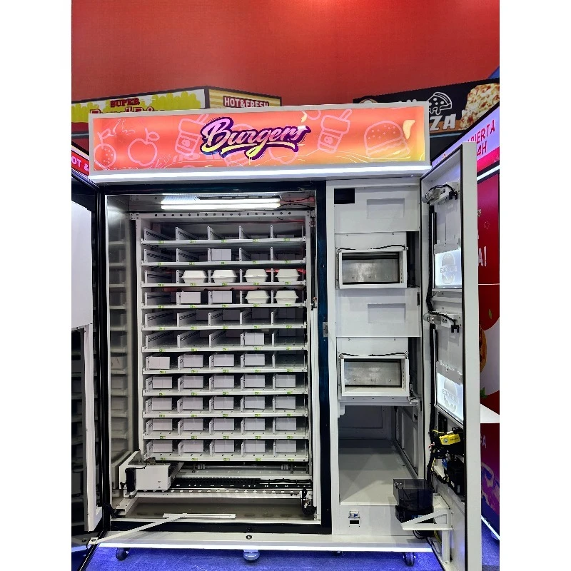 Customized Burger Vending Machine Automatic Burger Vending Machine for Sale Commercial Burger Maker with Touch Screen