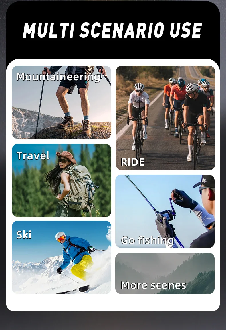 Fahrrad-Sonnenbrille mit Korrektionsgläsern für Herren und Damen – Speed-Road-Mountainbike-Brille, Outdoor-Sportbrille, Radsport-Sonnenbrille – Detail 9