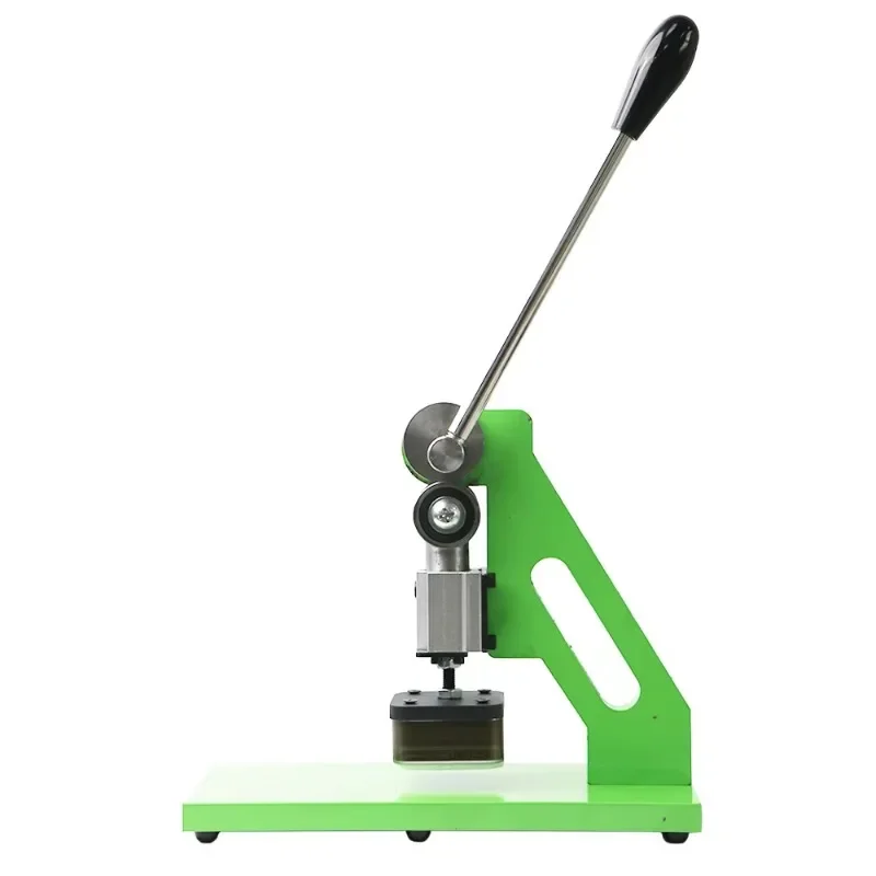 New 50 * 50mm square cutter with interchangeable die for paper-based PVC cutting