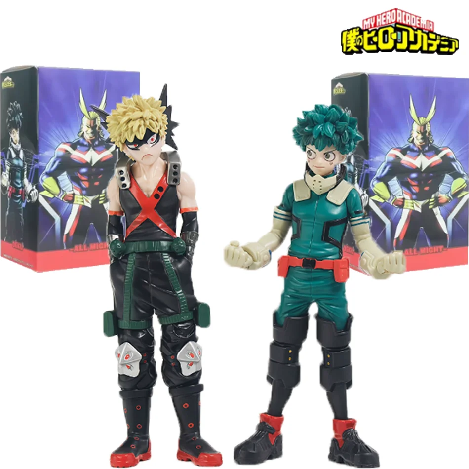 

17cm My Hero Academia Izuku Midoriya & Katsuki Bakugo Figure PVC Anime Model Boxed for Kids Gifts