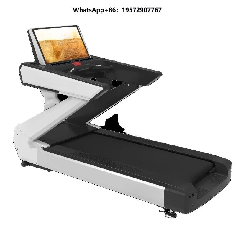 2025 New Commercial Fitness Cardio Treadmill Electric Motorized Gym Equipment LCD Screen  for Home Use