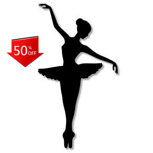 

Ballerina Phone Cute Truck Window Bumper Car Accessory Vintage Trendy