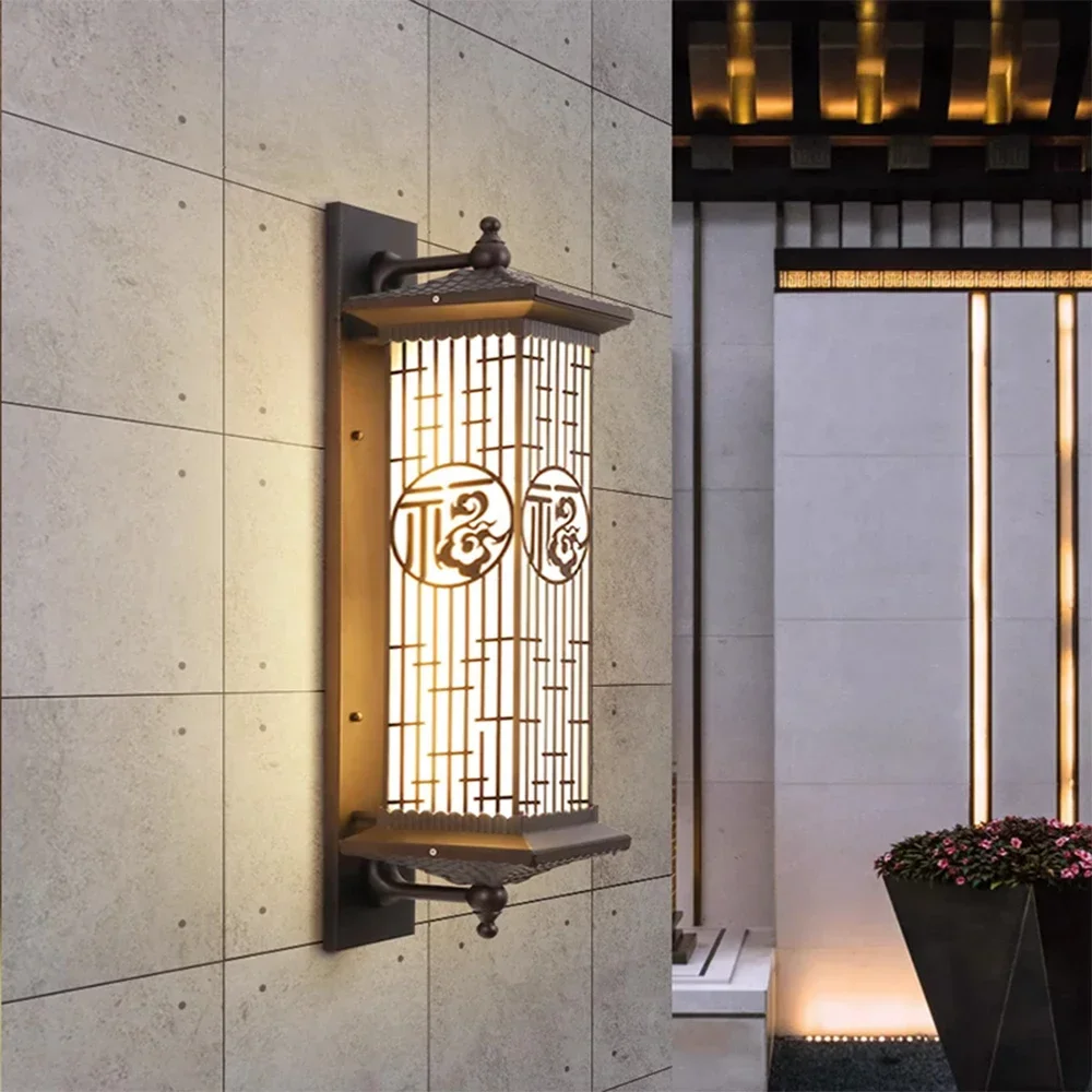 ASHER Contemporary LED Outdoor Wall Lamps Electric Simplicity Waterproof Balcony Hallway Courtyard Villa Gate Hotel