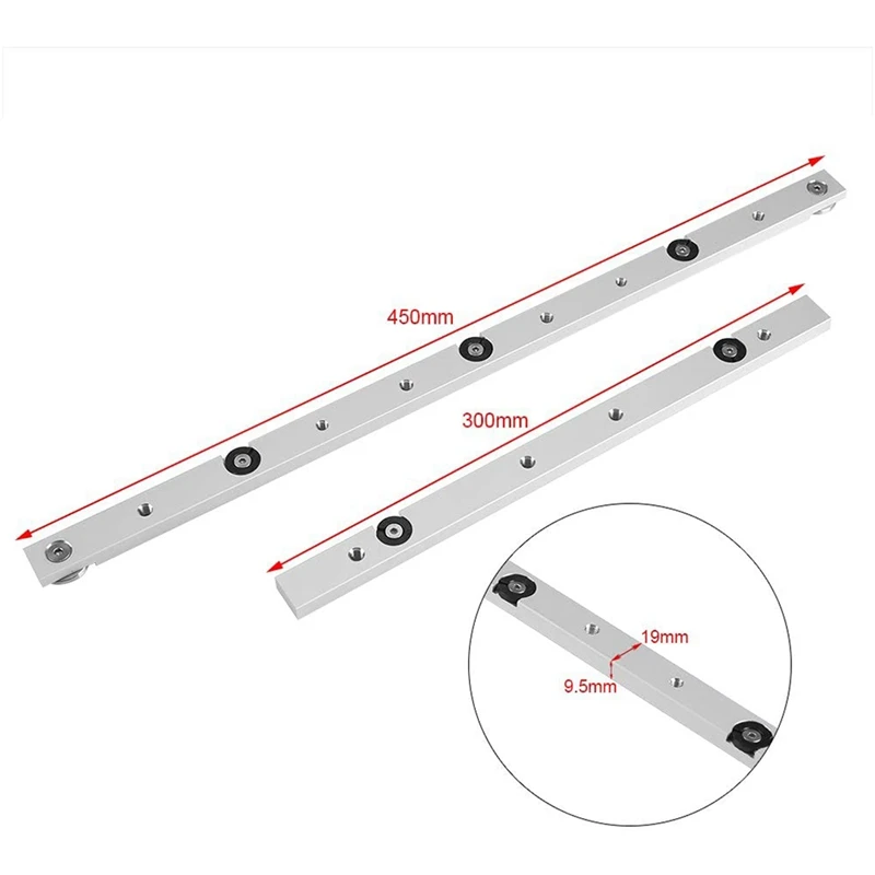Aluminum Alloy Sliding Bar Miter Bar Woodworking Tool