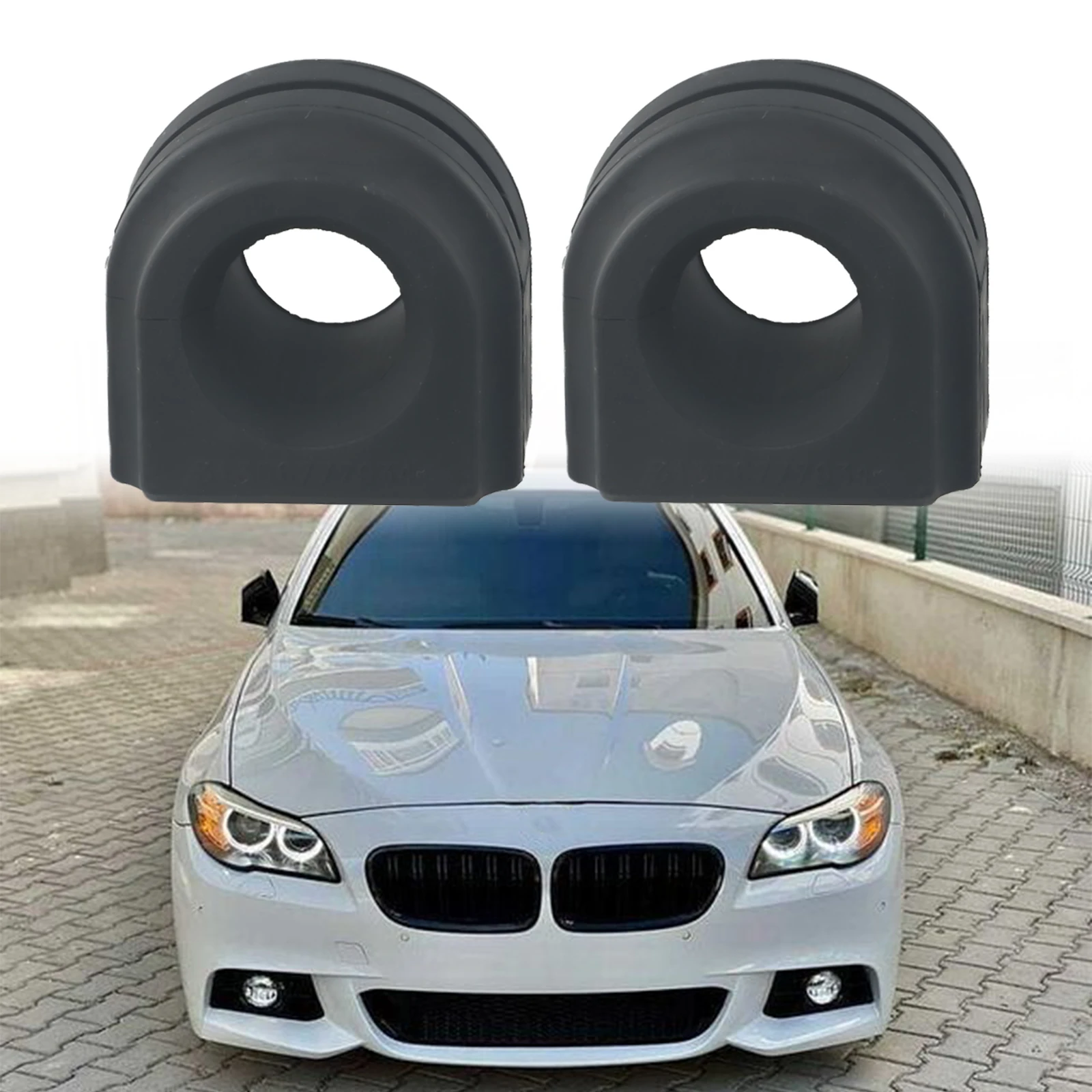 Fit For BMW Sway Bar Bushing Manufacturer Part Number:31356777933 Fit For BMW 5 (F10 Axle Bar Black New 31356777933