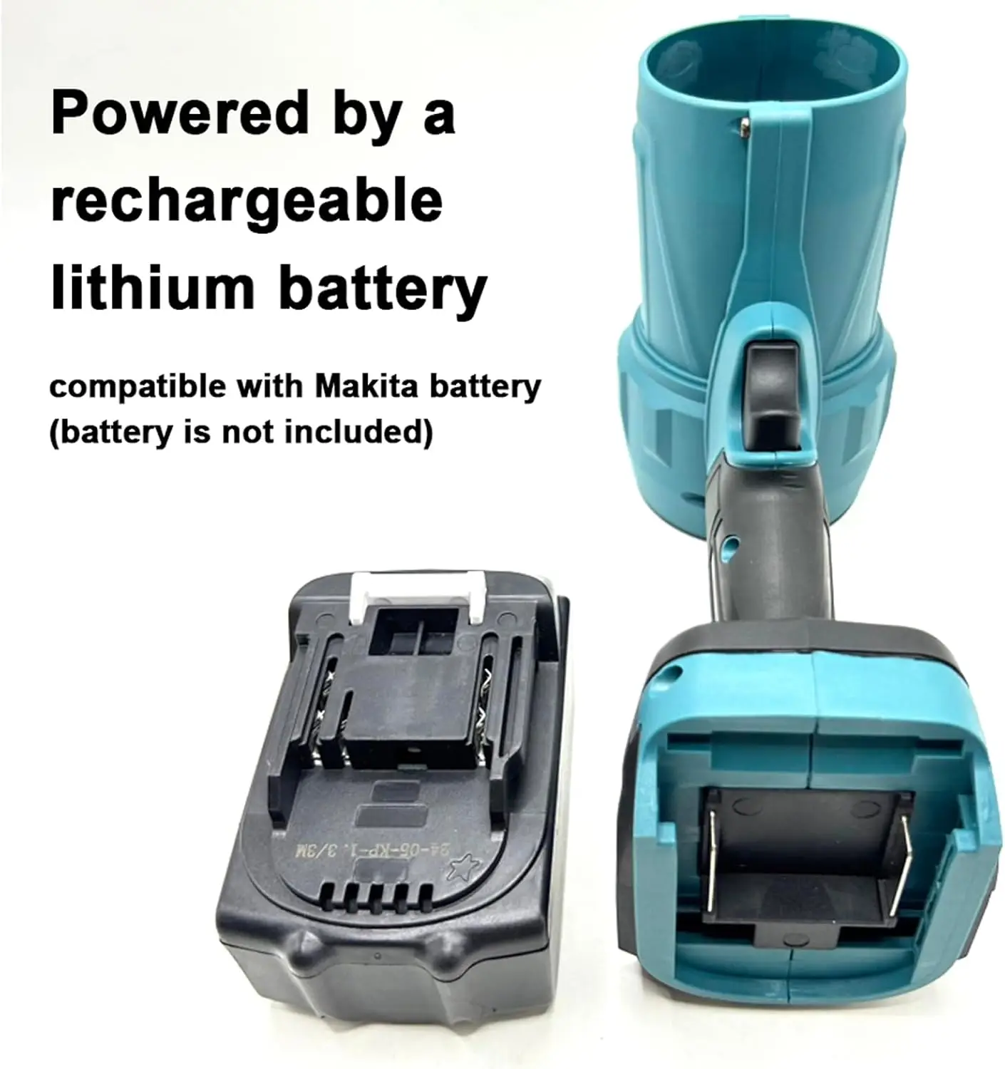 منفاخ توربو كهربائي مروحة نفاثة 2000 وات بدون فرش 200 متر/الثانية منفاخ هواء لتنظيف الفناء، أداة الحديقة لماكيتا/ديوالت/ميلووكي