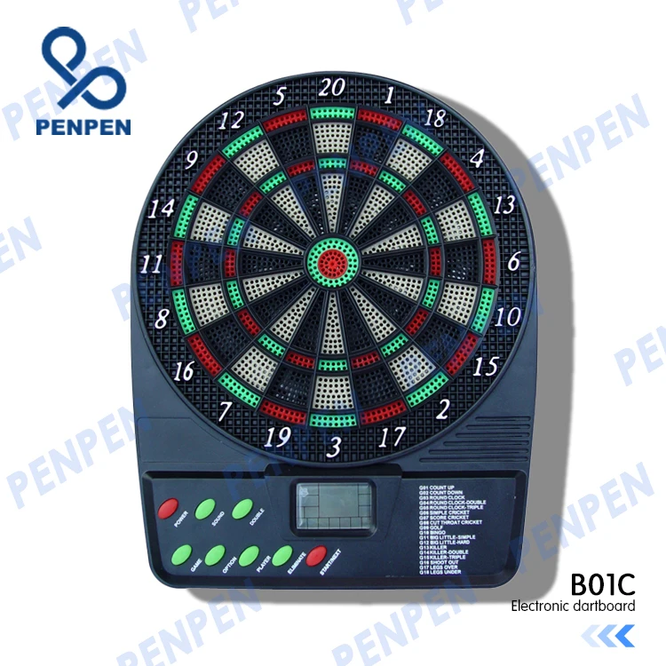 PENPEN darts Electronic system exquisite dartboard, small dartboard easy to carry, teenagers and adults suitable for dartboards