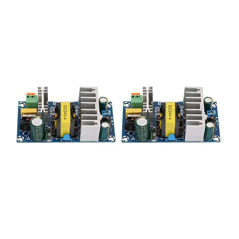 2X Switching Power Supply Module Ac 110V 220V To Dc 24V 6A Switching Board Promotion Panel Splitter 60Hz WX-DC2412