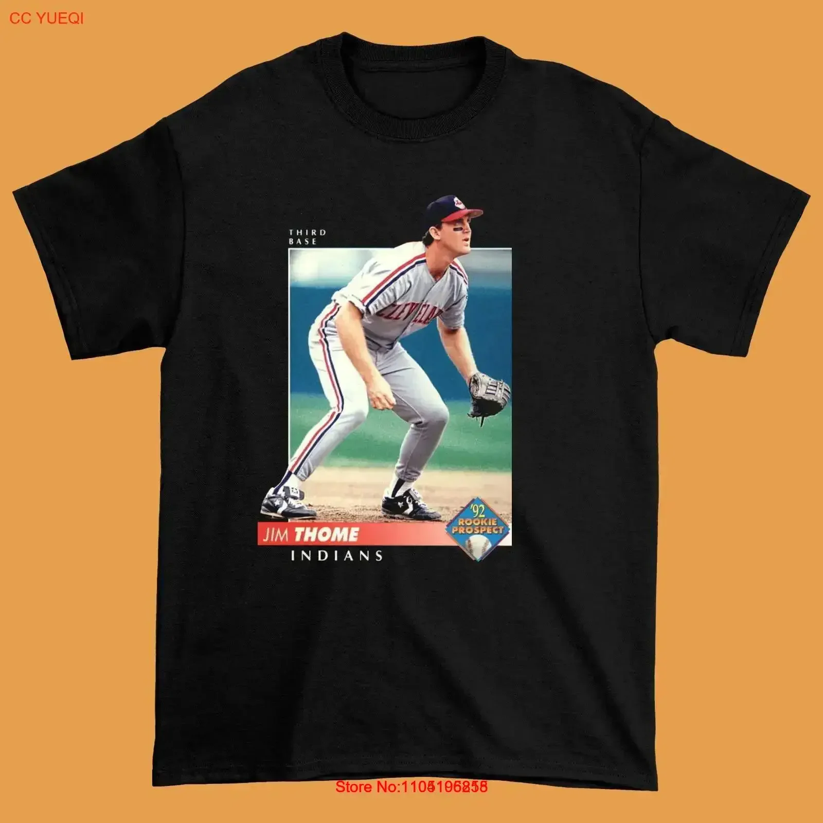 جيم ثوم الهنود البيسبول الرجال تي شيرت أسود جميع الأحجام XY315 خمر غسلها امتدت موضة تنفس ملابس الشارع الشهير غير رسمية #1