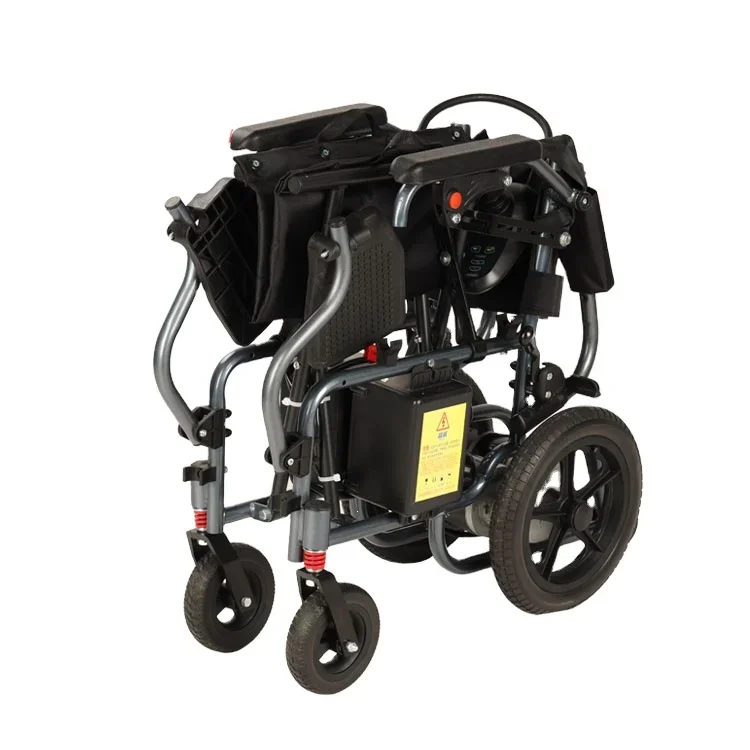 

Handicapped Portable Power Wheelchair Light Weight Foldable Disabled Electric Wheelchair