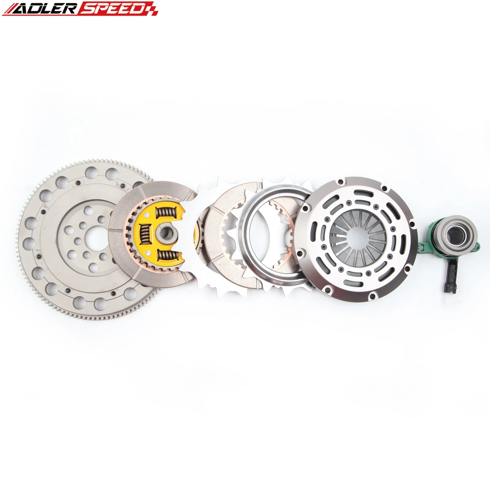 ADLERSPEED Sprung Clutch/Racing Clutch Single/Twin/Triple Disc Clutch For MITSUBISHI LANCER OUTLANDER RVR 2.0L 2.4L 4B11 4J11