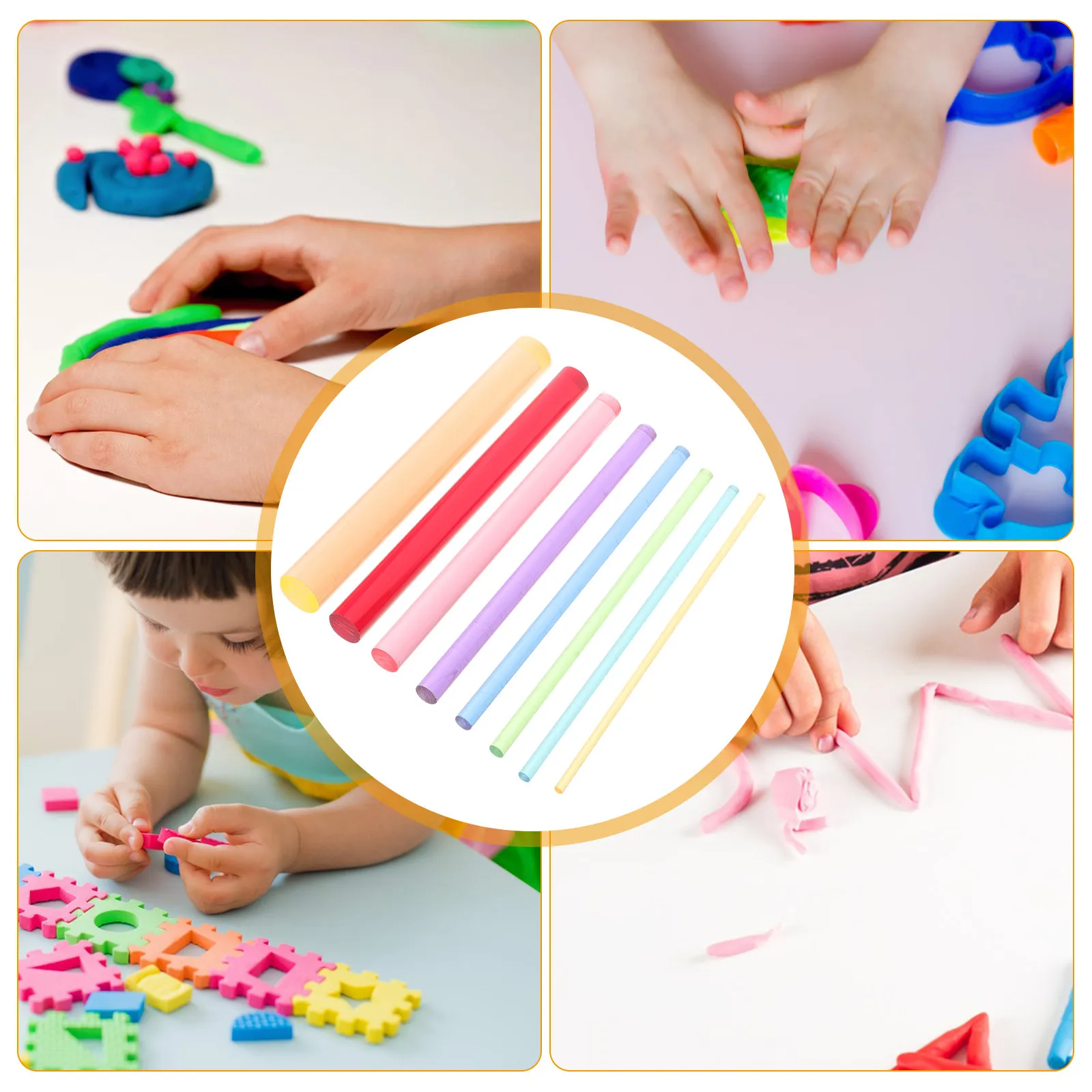 8Pcs Vibrant Dotting Stick Set for Painting Ceramics Clay Sculpting Fine Tip Precision Mandala Dot Art DIY Kit Professional Dot