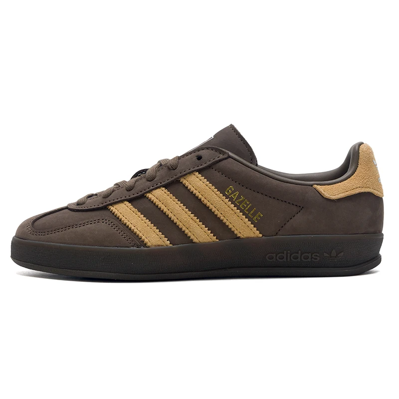 

Кроссовки Adidas Trefoil для мужчин и женщин, модель Gazelle Indoor, ретро, повседневная обувь, Jq8386