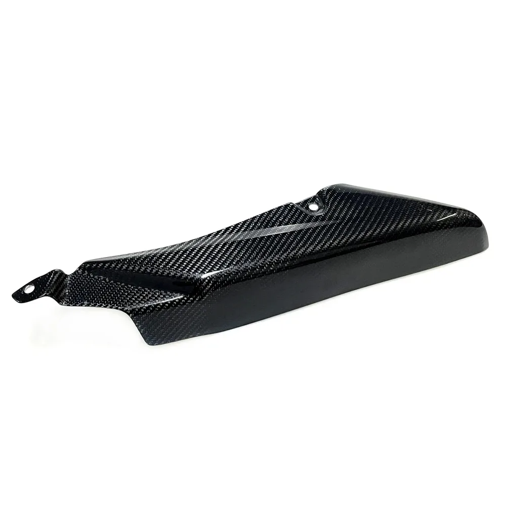 حقيقي 3K ٪ 100 ألياف الكربون دراجة نارية حزام الحرس غطاء حامي لياماها T-MAX 560 tmax 2023 2024 2025 سلسلة الحرس غطاء حزام