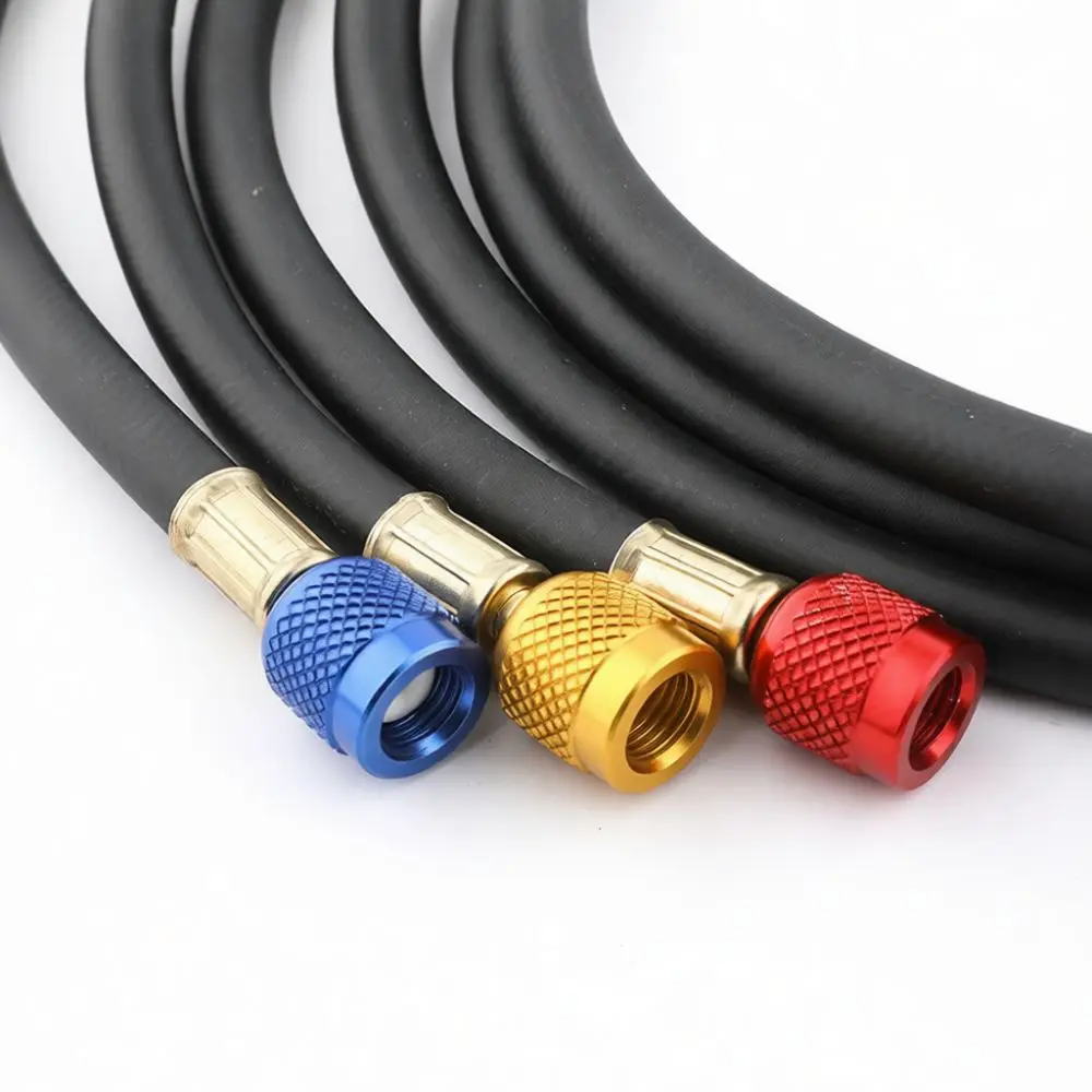 For Zhoudaiji High Pressure AC Refrigerant Hose R22 R134a Charging Pipe Air Conditioning Tool Cooling System Accessory