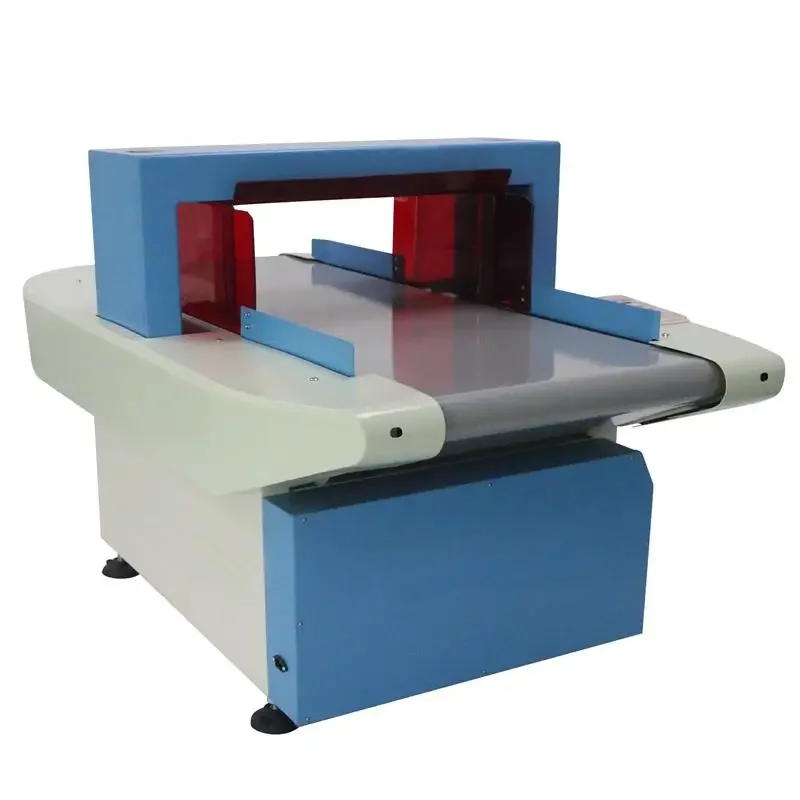 Industrial Metal Detector Machine Leather Toys Rubber Shoes Cloth Bag Textile Fabric Conveyor Belt Broken  Detector