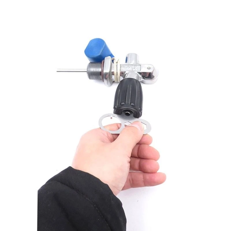 Q39E K Type for Valve Removal Install Repair Power Inflator Tool for Water Sports