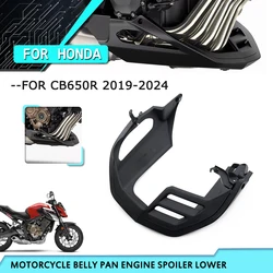 For Honda CB650R CB 650R 2019-2024 Engine Lower Spoiler Body Fairing Protector Guard Chassis Shield Street  ﻿
