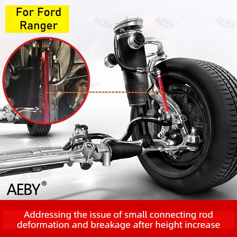 For Ford Ranger 2022-2026 Adjustable End Links Heavy Duty Anti-Roll Bar Links,stabilizer,Small trolley plum skewers,Accessories