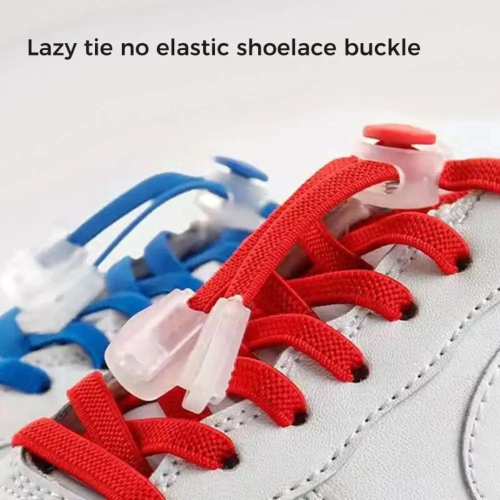 Adjustable Shoelaces Lock Device No Need To Tie Shoe Accessories Lazy Shoelace Buckle Shoelaces Spring Lock Shoelaces Lock