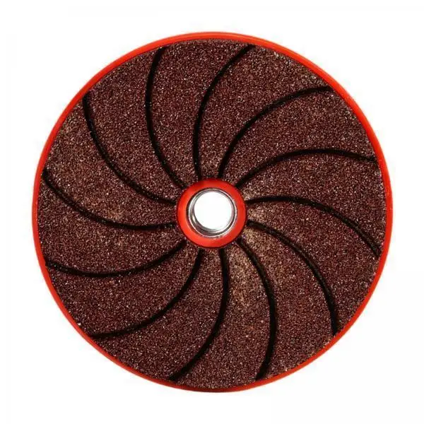 Angle Grinder Pad Emery Nylon Plastic Sanding Disc M10 Spiral Interface for Ceramic Tile Trimming Cutting and Polishing