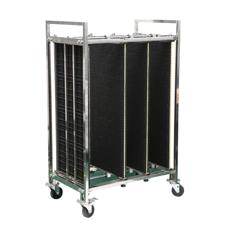 Durable New Design ESD PCB Plates Storage Trolleys Four-Wheel Cart Dollys Hot Sell to Europe Platform Structure