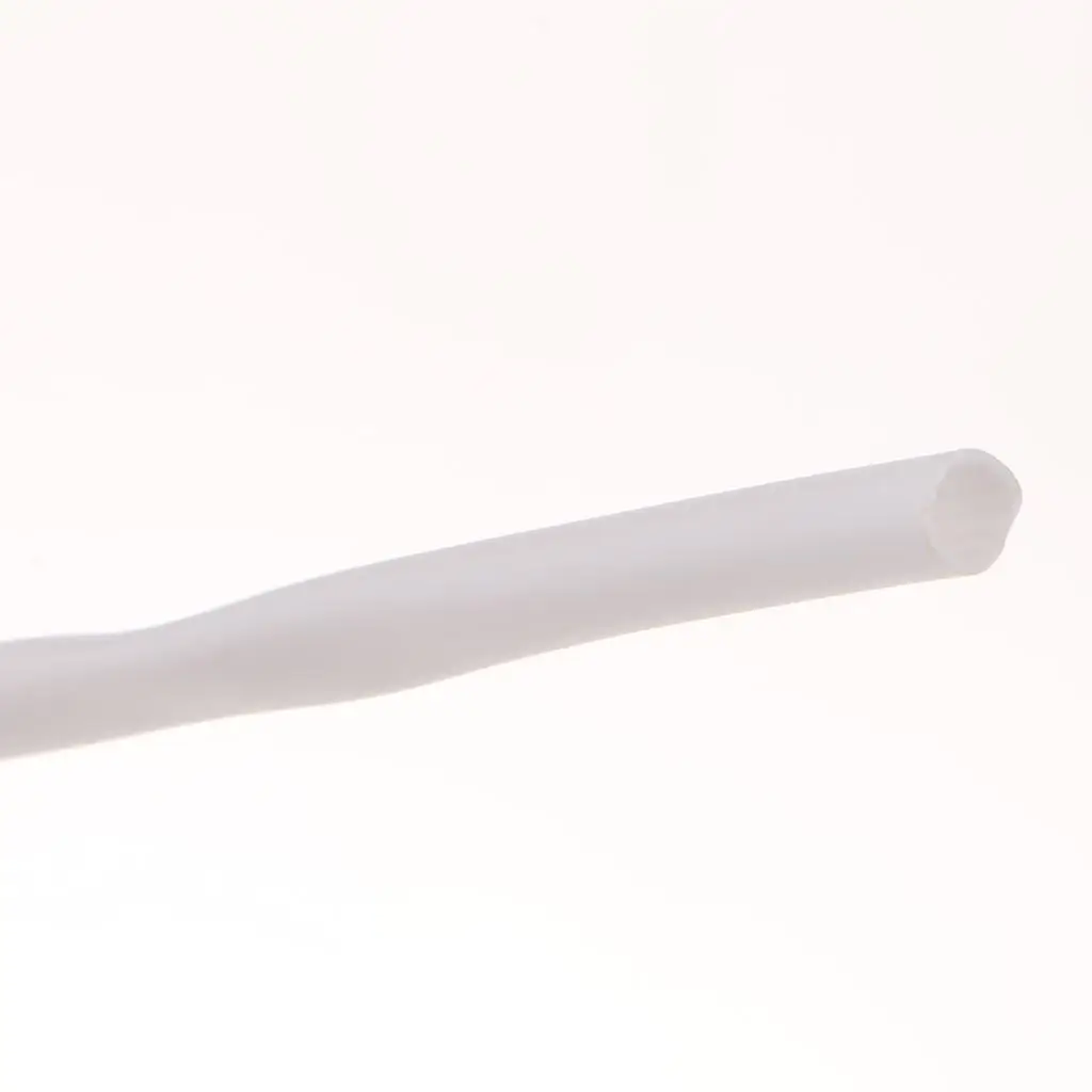 Tube Cable Marker PVC Material White 2.5mm2 Cross Sectional Area Electrical Wire Sleeve for Workshop and DIY Use