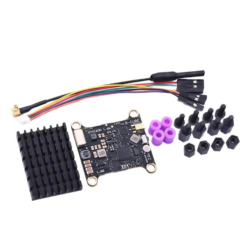 

【HOT ITEMS】5.8G VTX 1600Mw 48CH Input Voltage Video Transmitter For Long Range RC Airplane FPV Drone