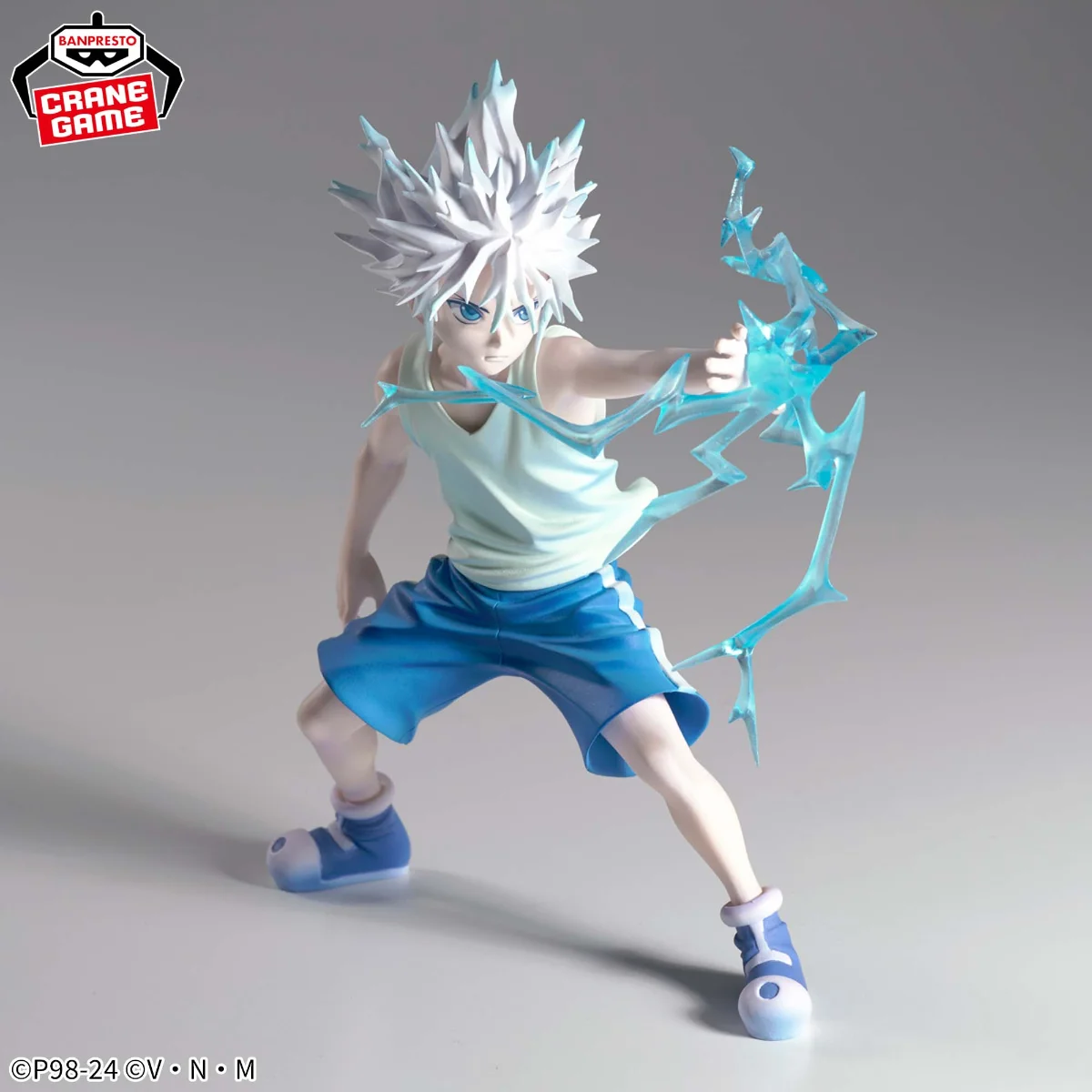 Original BANPRESTO HUNTER X HUNTER VIBRATION STARS Killua Zoldyck KURUAPIKA Anime Action Figure Toys PVC Model Collector Gift