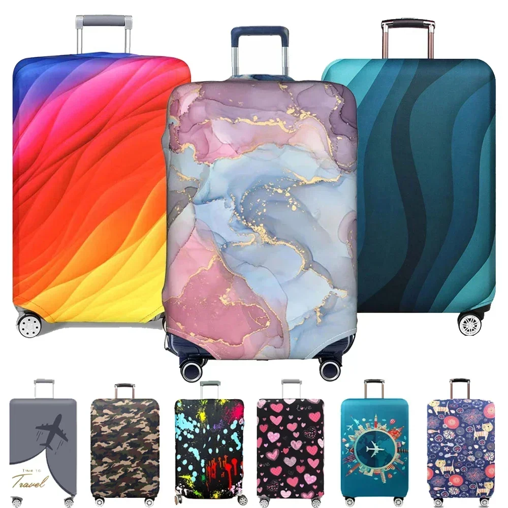 Outdoor Holiday Travel Suitcase Set Is Suitable for 18-32 Inch Stretch Fabric Cover Travel Accessories Luggage Protection Covers